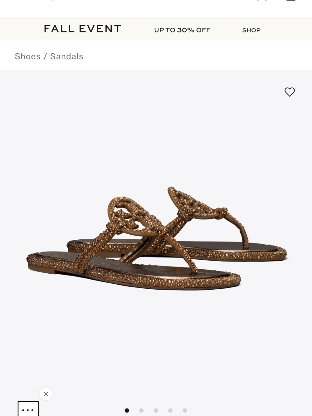 Tory Burch sandals miller